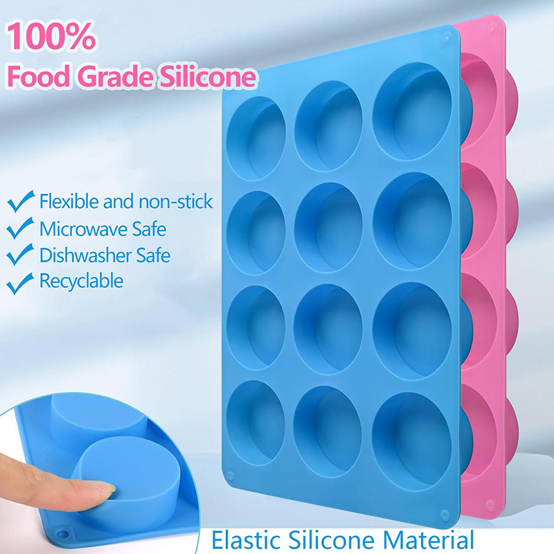 Round Silicone Molds 12-Cavity – Soap Mold Silicone Loaf Bewertung und Preis