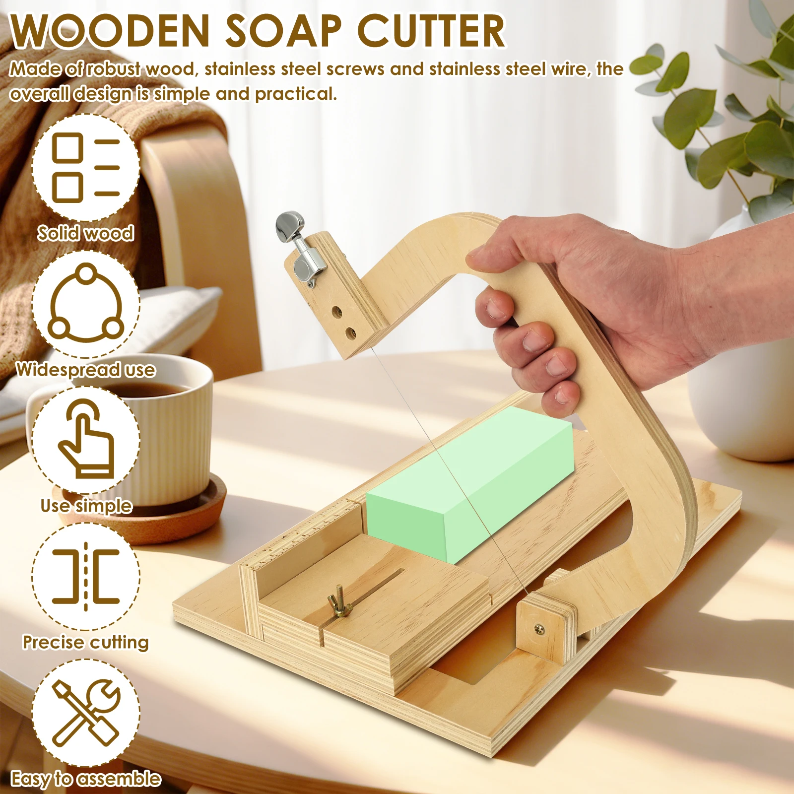 Wooden Soap Cutter Professiona – Soap Making For Beginners Book Bewertung und Preis