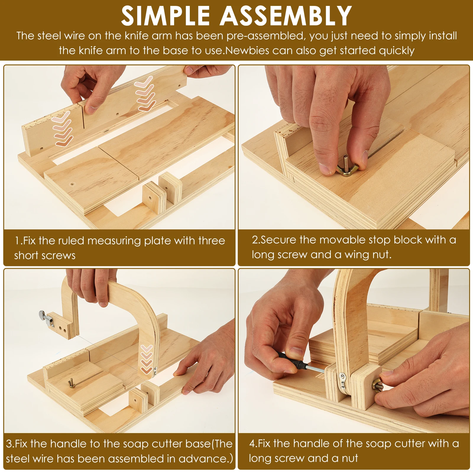 Wooden Soap Cutter Professiona – Soap Making For Beginners Book Bewertung und Preis