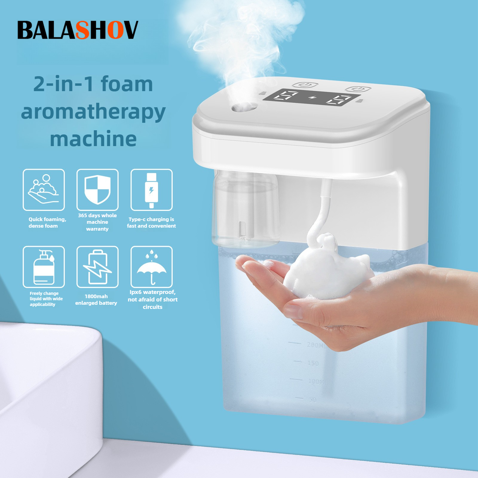 Automatic Soap Dispenser Foam  – Soap Making Unit Bewertung und Preis