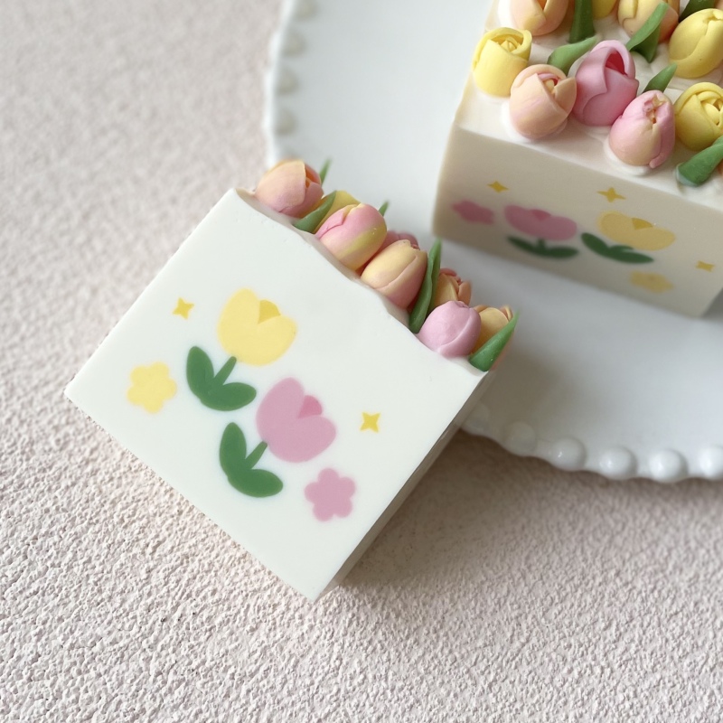 Flower Tulip Pattern Clay Extr – Soap Making For Beginners Book Bewertung und Preis