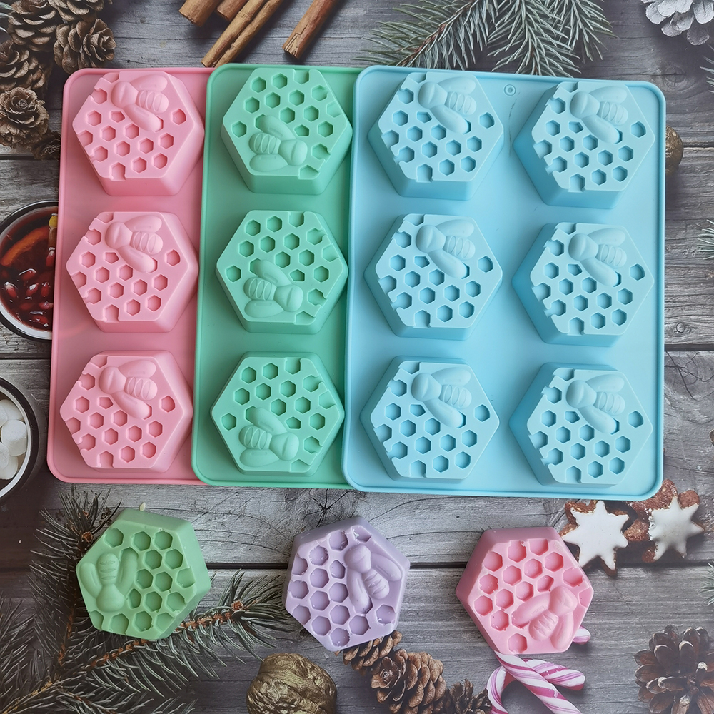 Silicone Hexagonal Bee Soap Mo – Soap Mold Silicone Loaf Bewertung und Preis