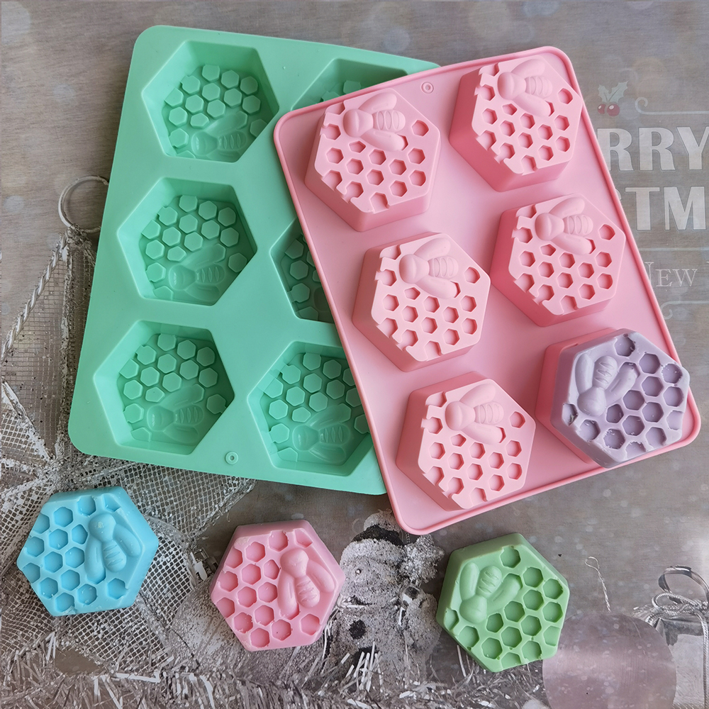 Silicone Hexagonal Bee Soap Mo – Soap Mold Silicone Loaf Bewertung und Preis