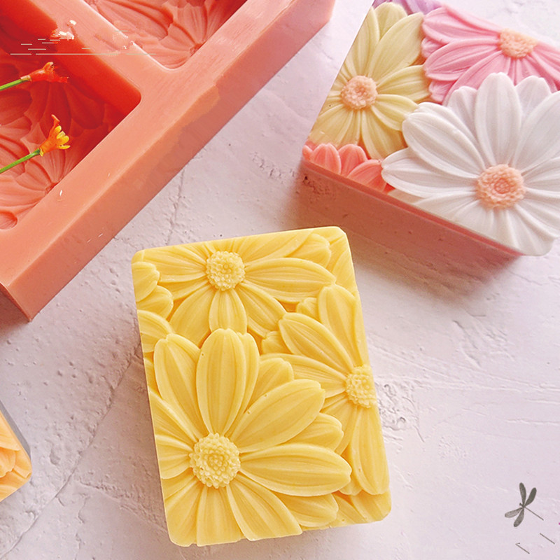 Newest!!!3d Elegant Sunflower  – Soap Mold Silicone Loaf Bewertung und Preis