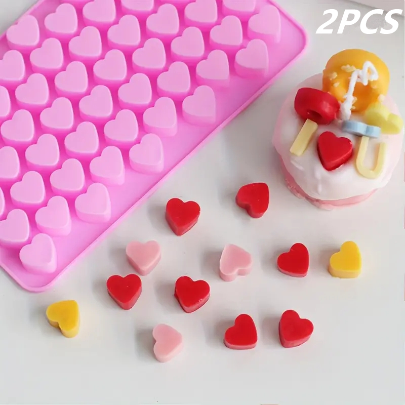 55 Mini Heart Shapes Silicone  – Melt Pour Soap Base Bewertung und Preis