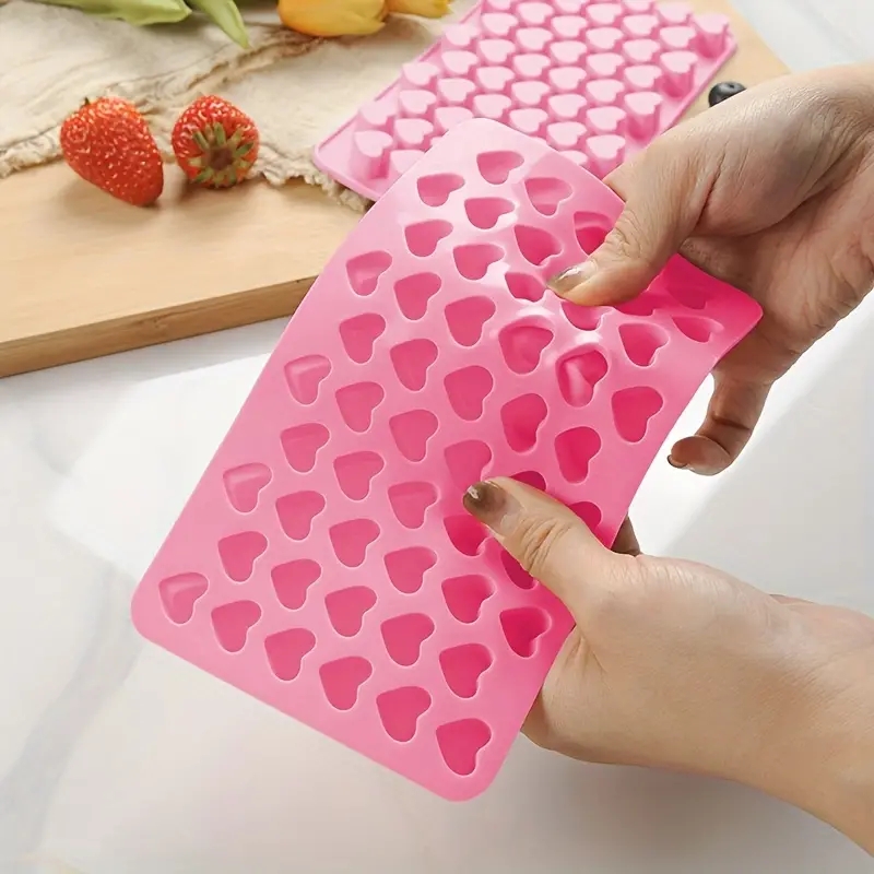 55 Mini Heart Shapes Silicone  – Melt Pour Soap Base Bewertung und Preis