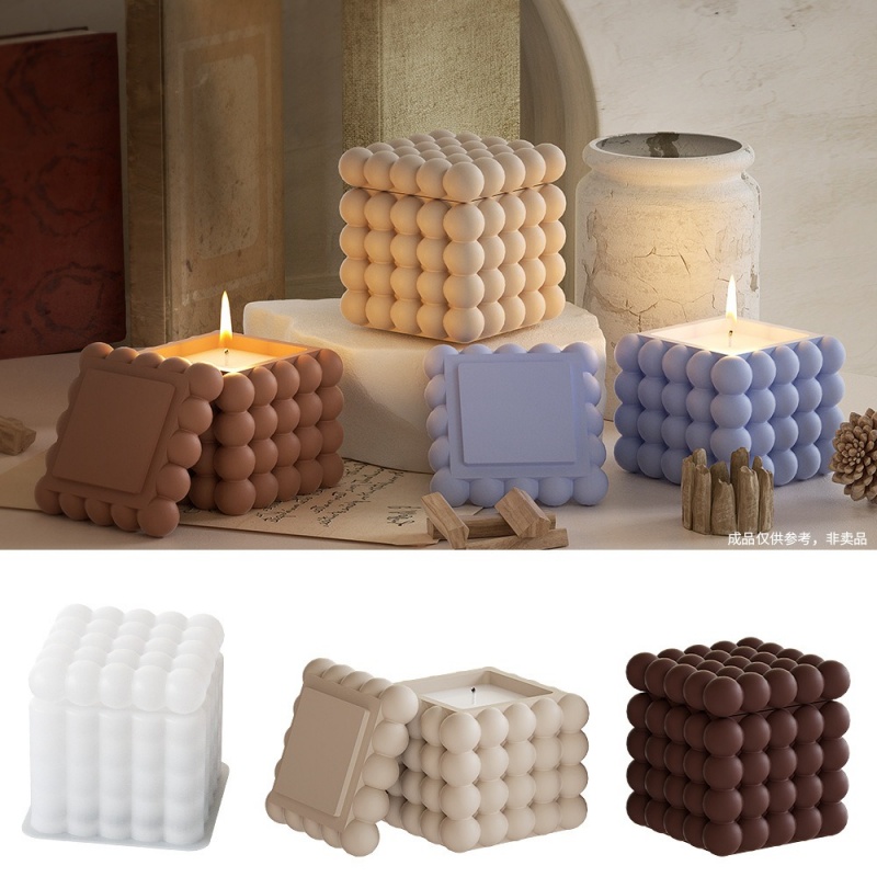DIY 3D Bubble Cube Candle Sili – Soap Making Books Bewertung und Preis