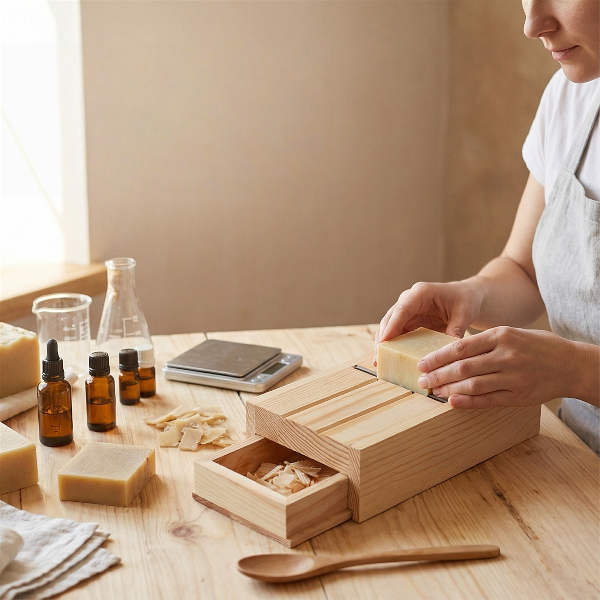 Soap Planer Cutter Drawer Box  – Soap Making Books Bewertung und Preis