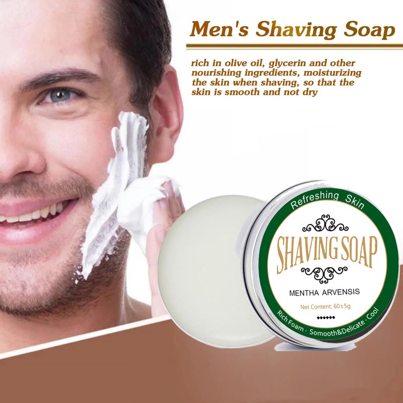 Man Beard Shaving Soap Gentle  – Soap Making Unit Bewertung und Preis