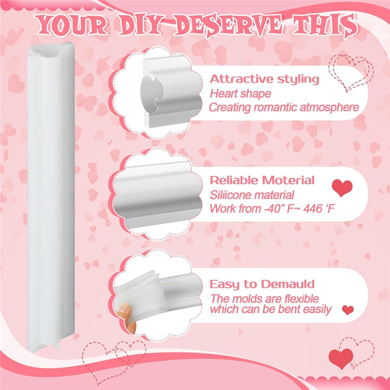 6 Piece Long Tube Silicone Mol – Soap Making Youtube Bewertung und Preis