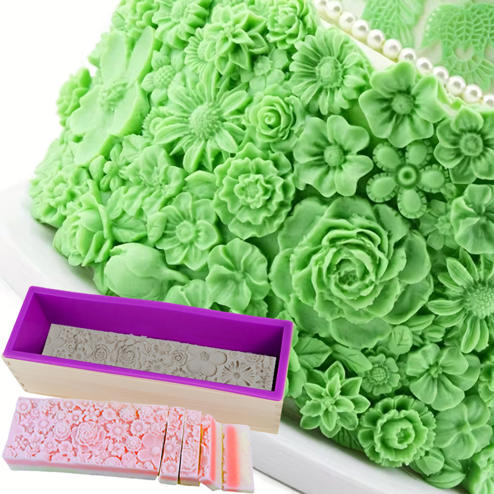 Silicone Wooden Box Soap Mold  – Soap Making Books Bewertung und Preis