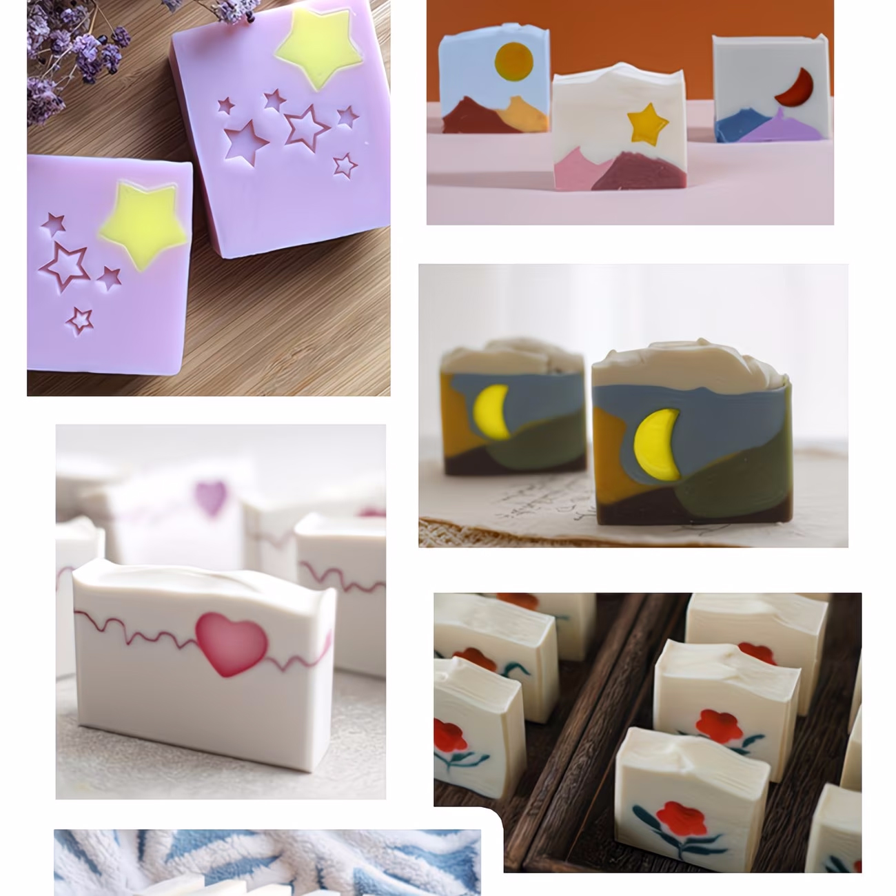 Silicone Tube Mold Star Heart  – Soap Making Youtube Bewertung und Preis