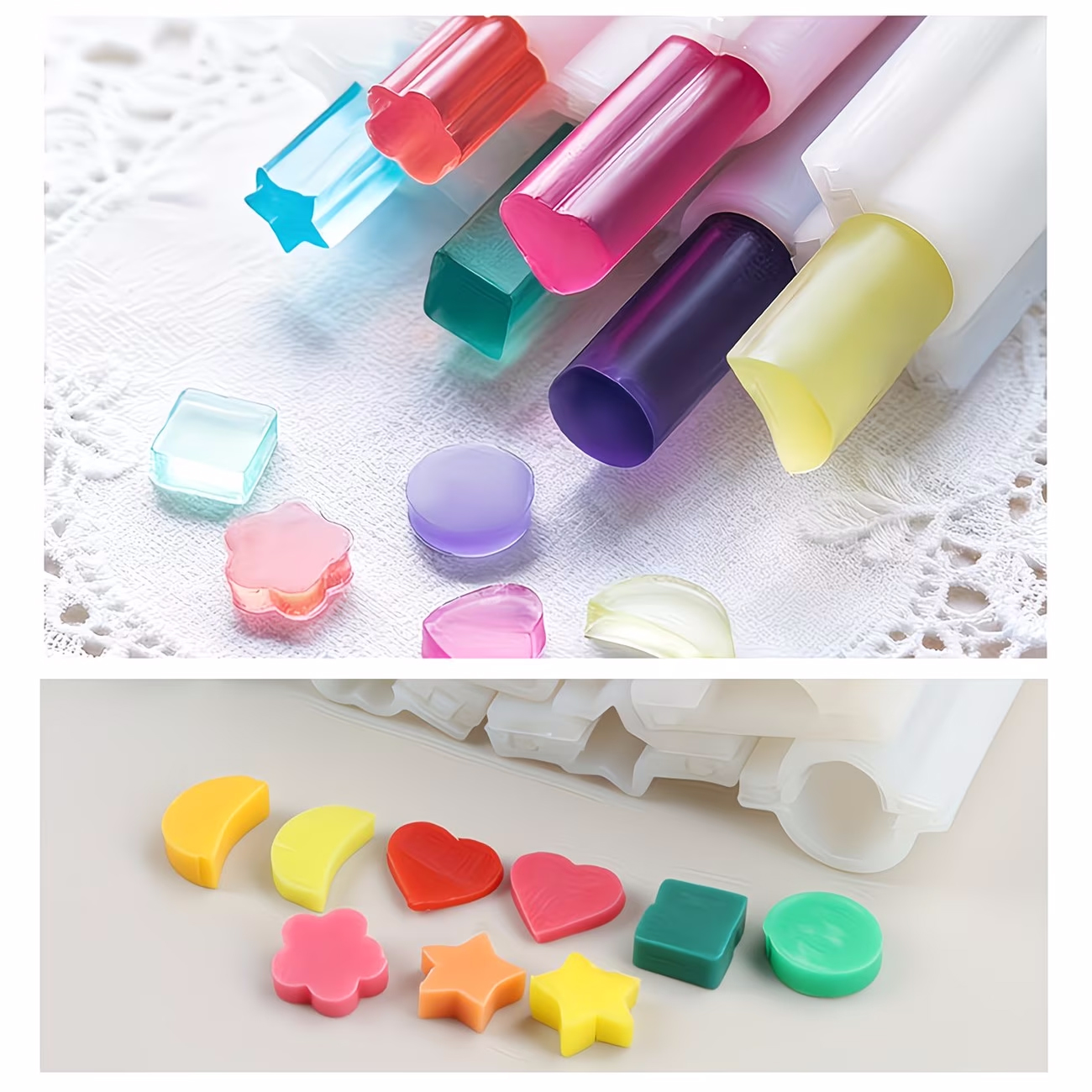 Silicone Tube Mold Star Heart  – Soap Making Youtube Bewertung und Preis