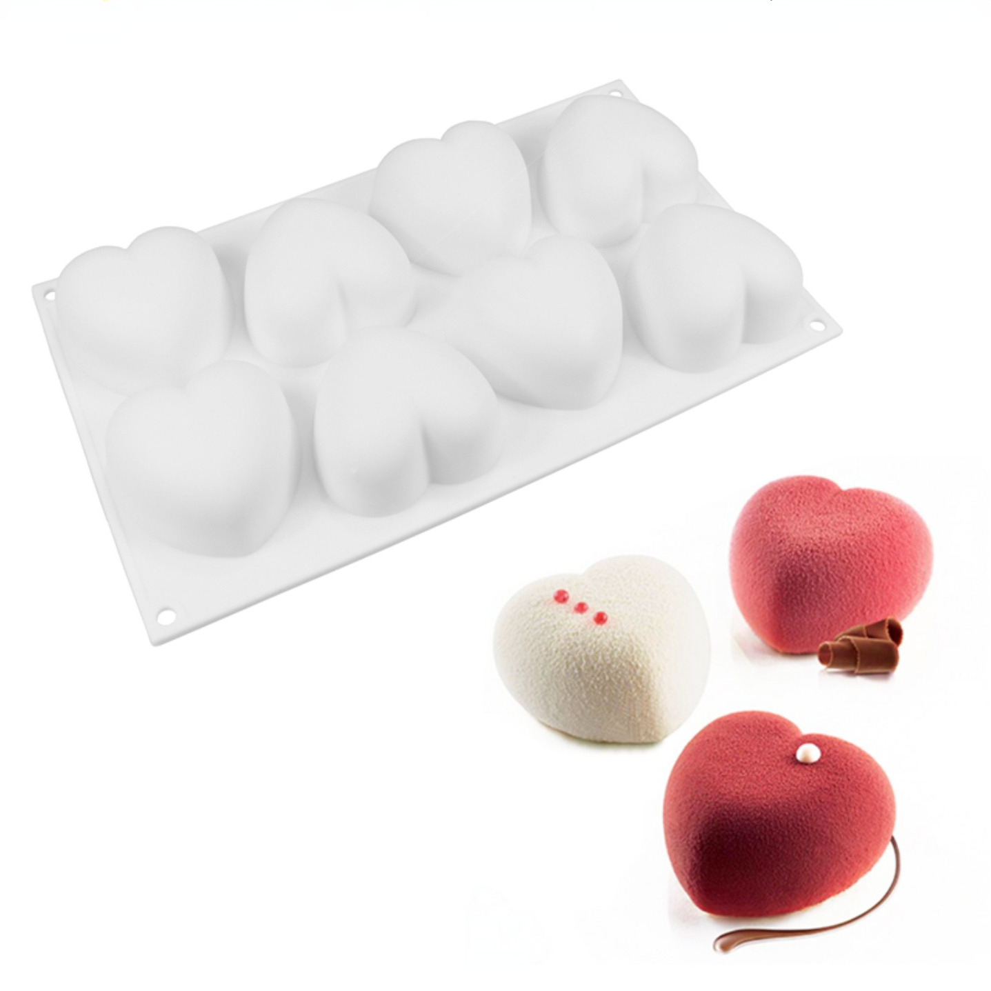 Love Heart Silicone Soap Mold  – Soap Making Unit Bewertung und Preis