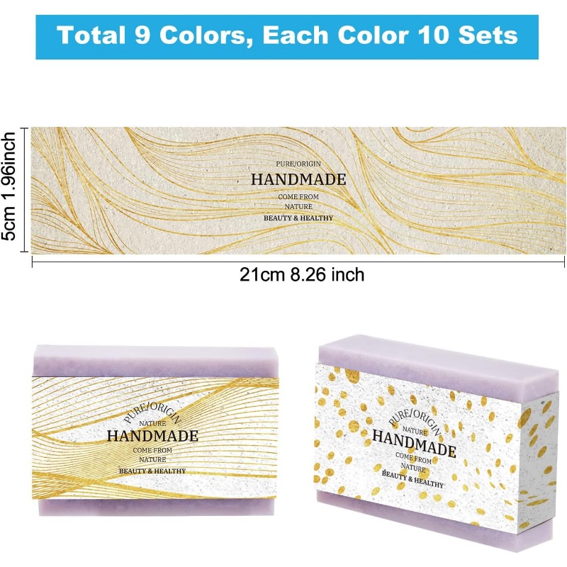 90pcs Soap Wrappers 9 Styles S – Soap Making For Beginners Book Bewertung und Preis