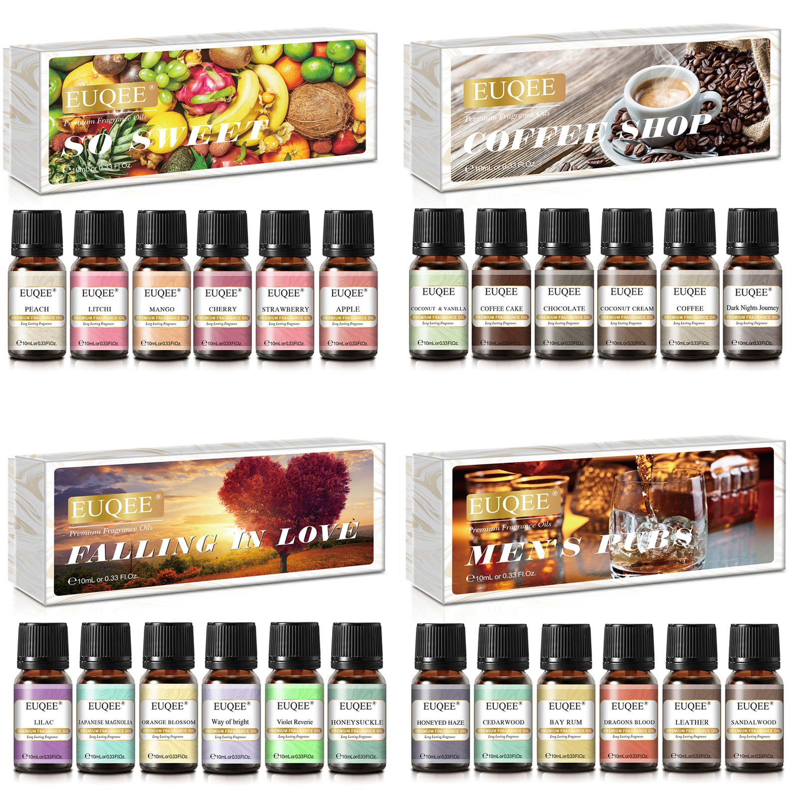 EUQEE 6pcs Fragrance Oils Set  – Soap Making Books Bewertung und Preis