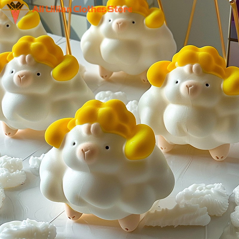 3D Sheep Shape Jelly Mold Kitc – Soap Mold Silicone Loaf Bewertung und Preis