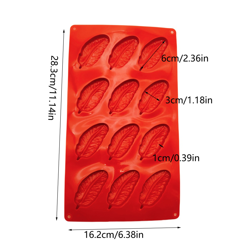 Hot Selling 12 Hole Feather Sh – Soap Mold Silicone Loaf Bewertung und Preis