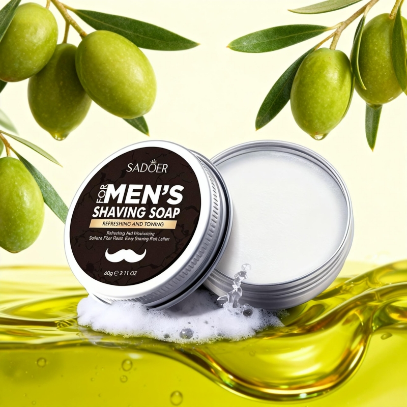 Men's Shaving Soap, Containing – Soap Making Olive Oil Bewertung und Preis