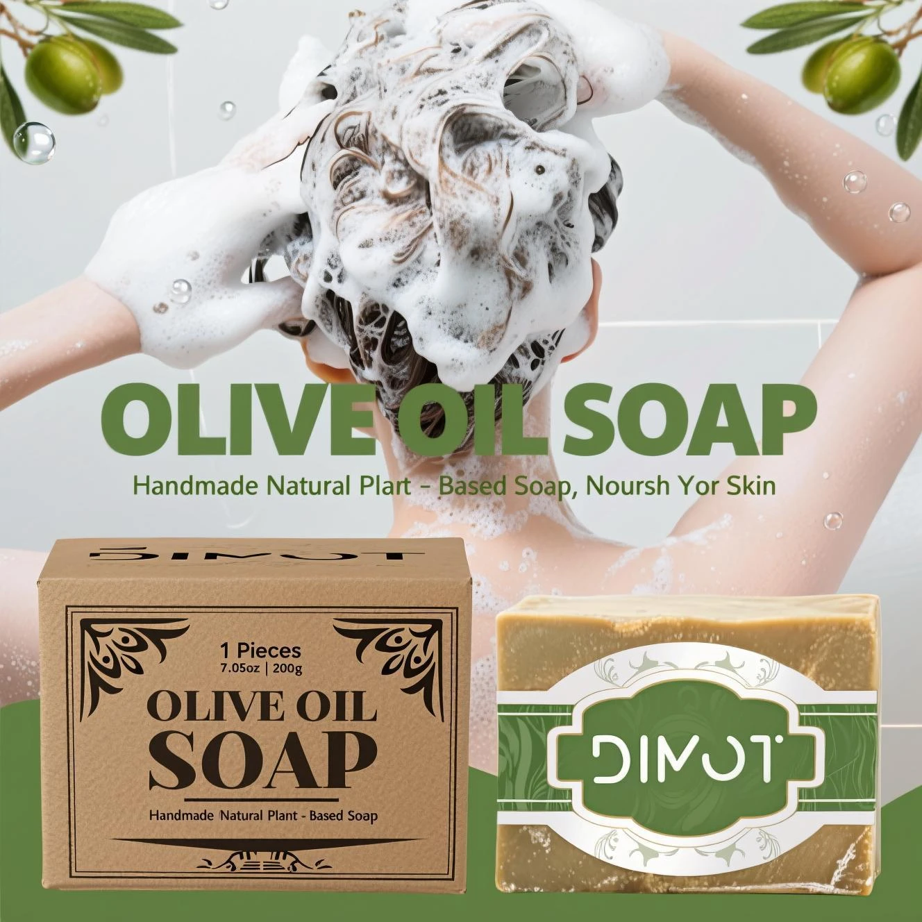 Olive Oil Soap Bar - Handmade  – Soap Making Olive Oil Bewertung und Preis