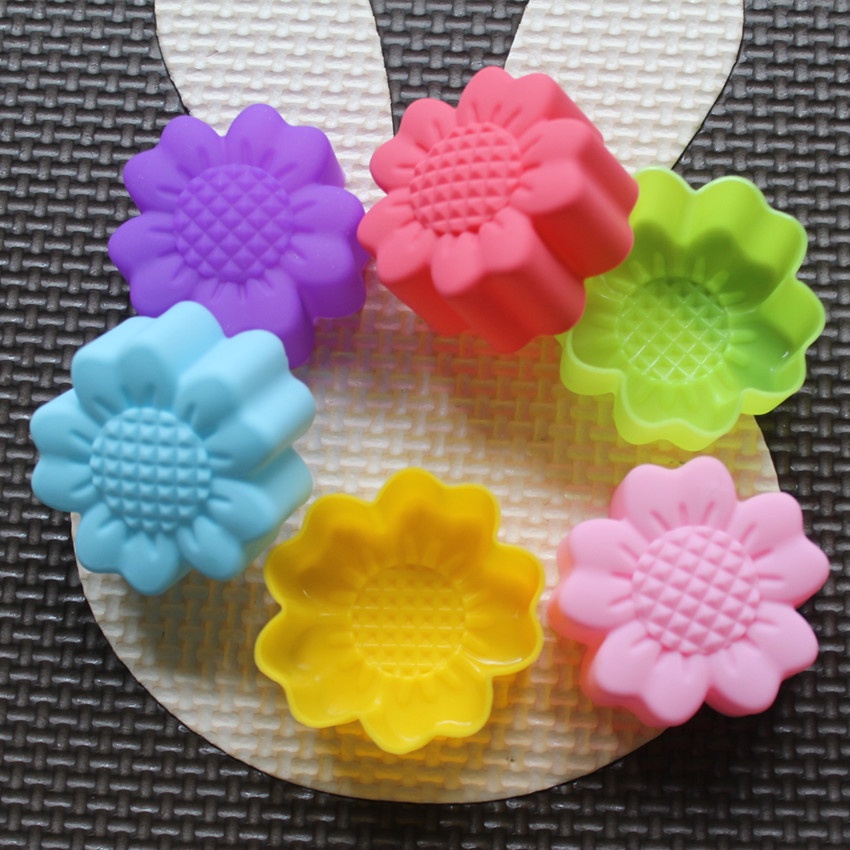 6 Pcs Set Non-Stick Flower Des – Soap Mold Silicone Loaf Bewertung und Preis