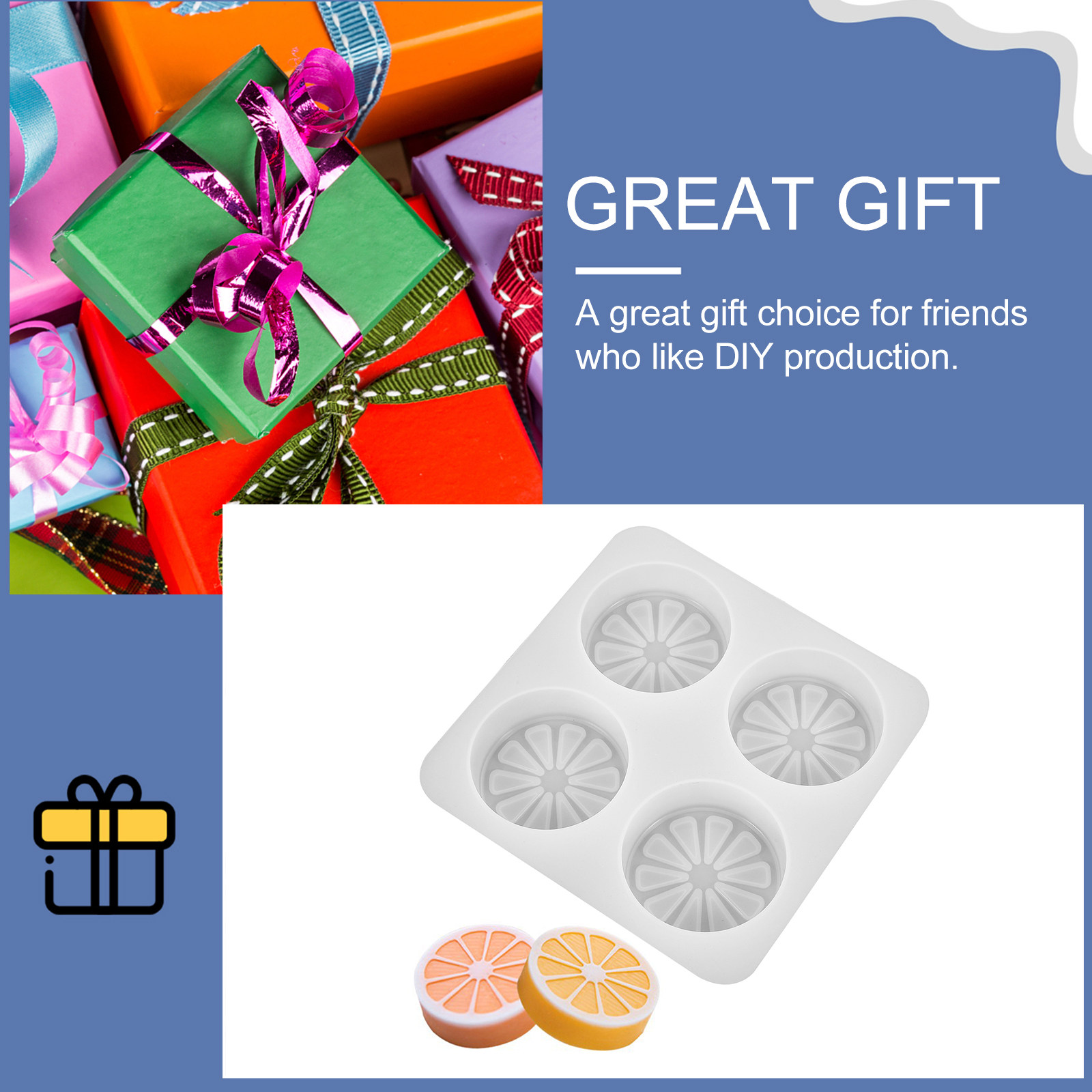 Lemon Slice DIY Silicone Soap  – Soap Making Die Bewertung und Preis