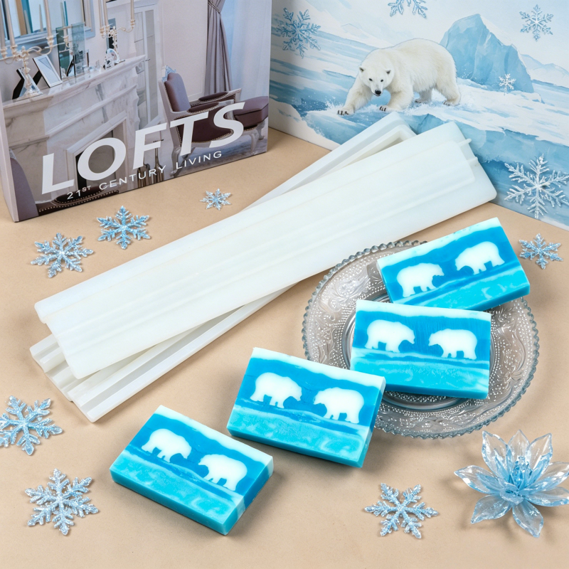 Polar Bear Shapes Silicone Soa – Soap Making Youtube Bewertung und Preis