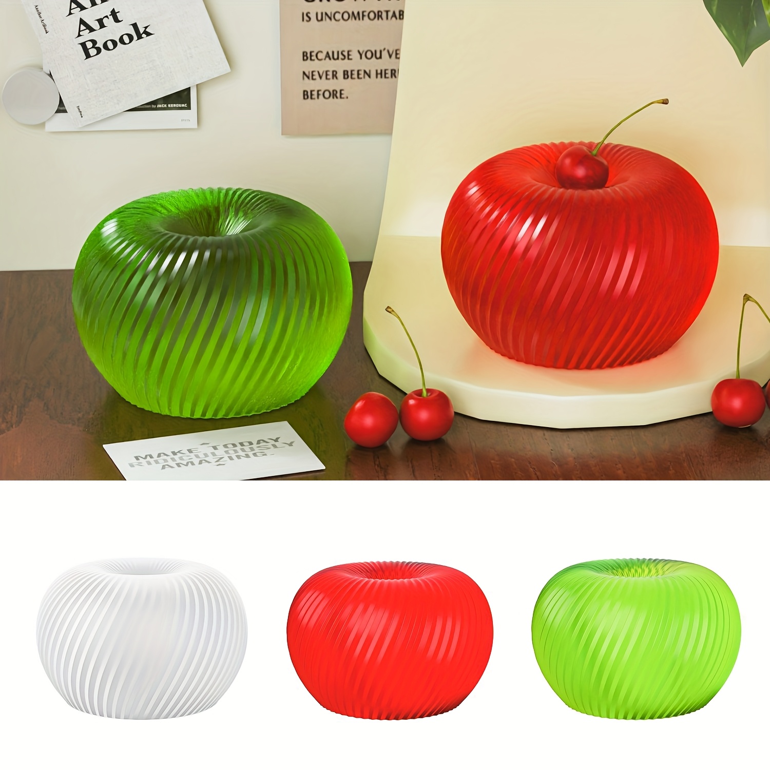 A trendy red apple silicone mo – Melt Pour Soap Base Bewertung und Preis