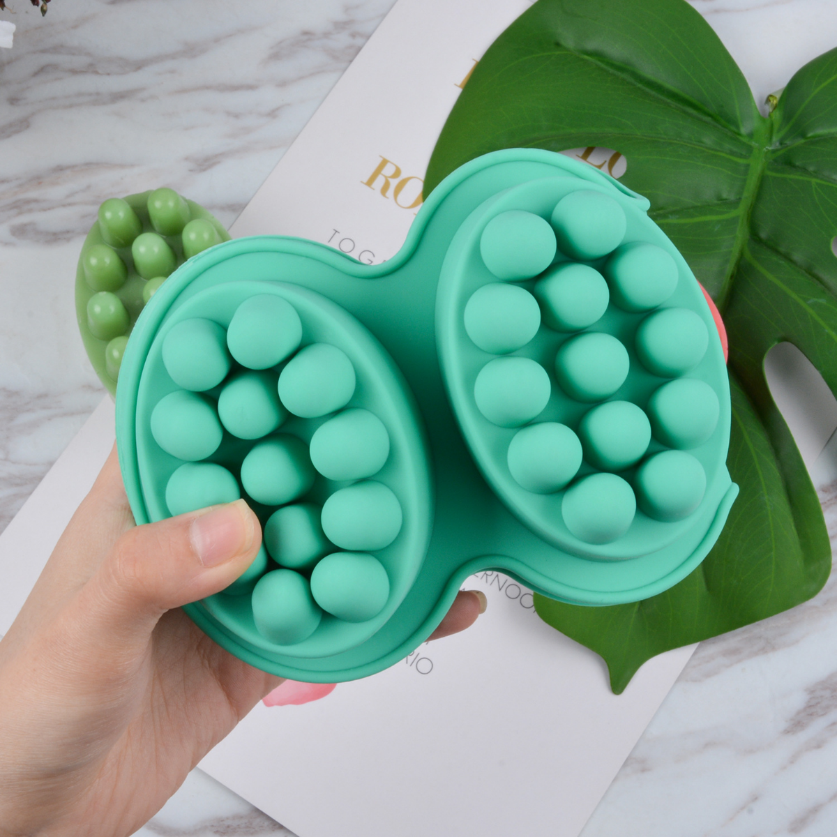 4 Hole Oval Massage Soap Silic – Soap Mold Silicone Loaf Bewertung und Preis