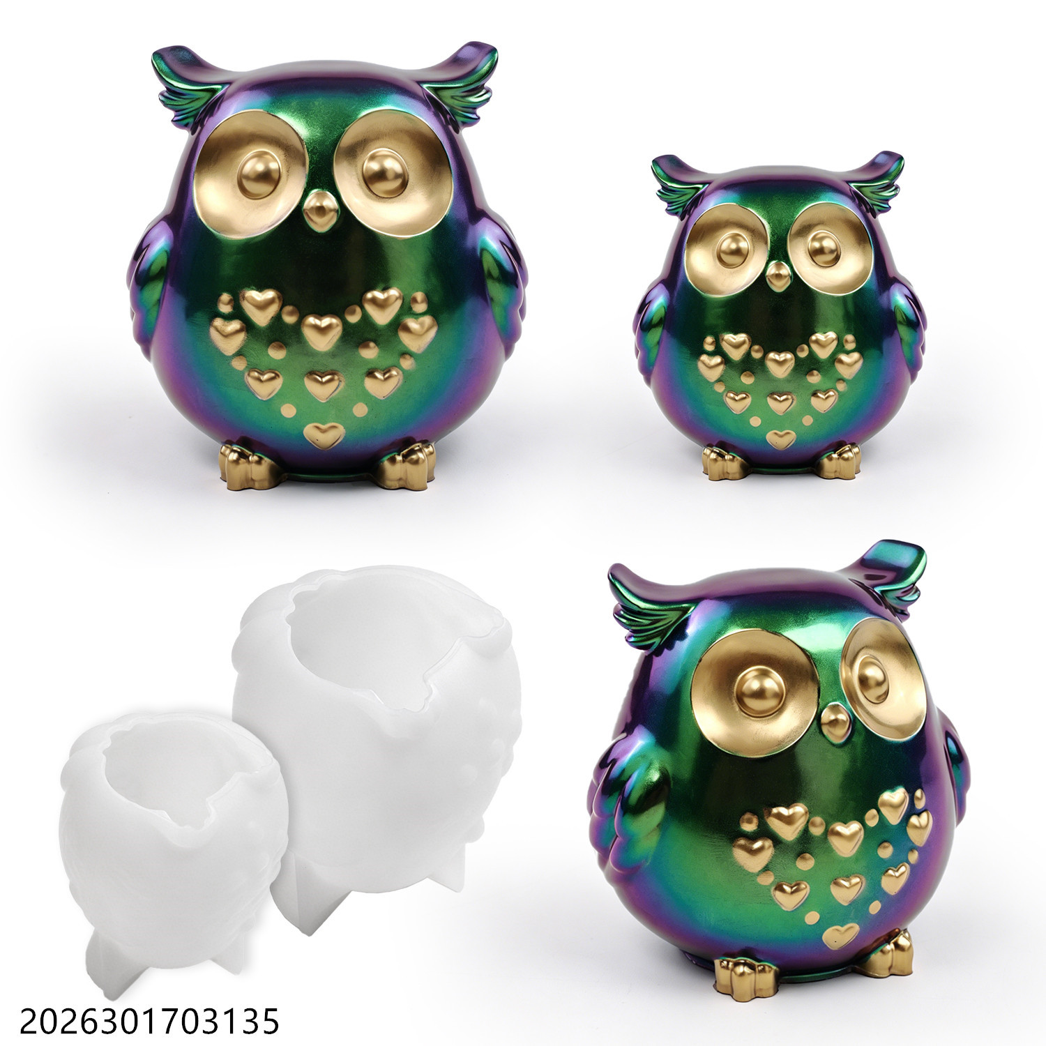 Owl Silicone Mold 3D Bird Shap – Melt Pour Soap Base Bewertung und Preis