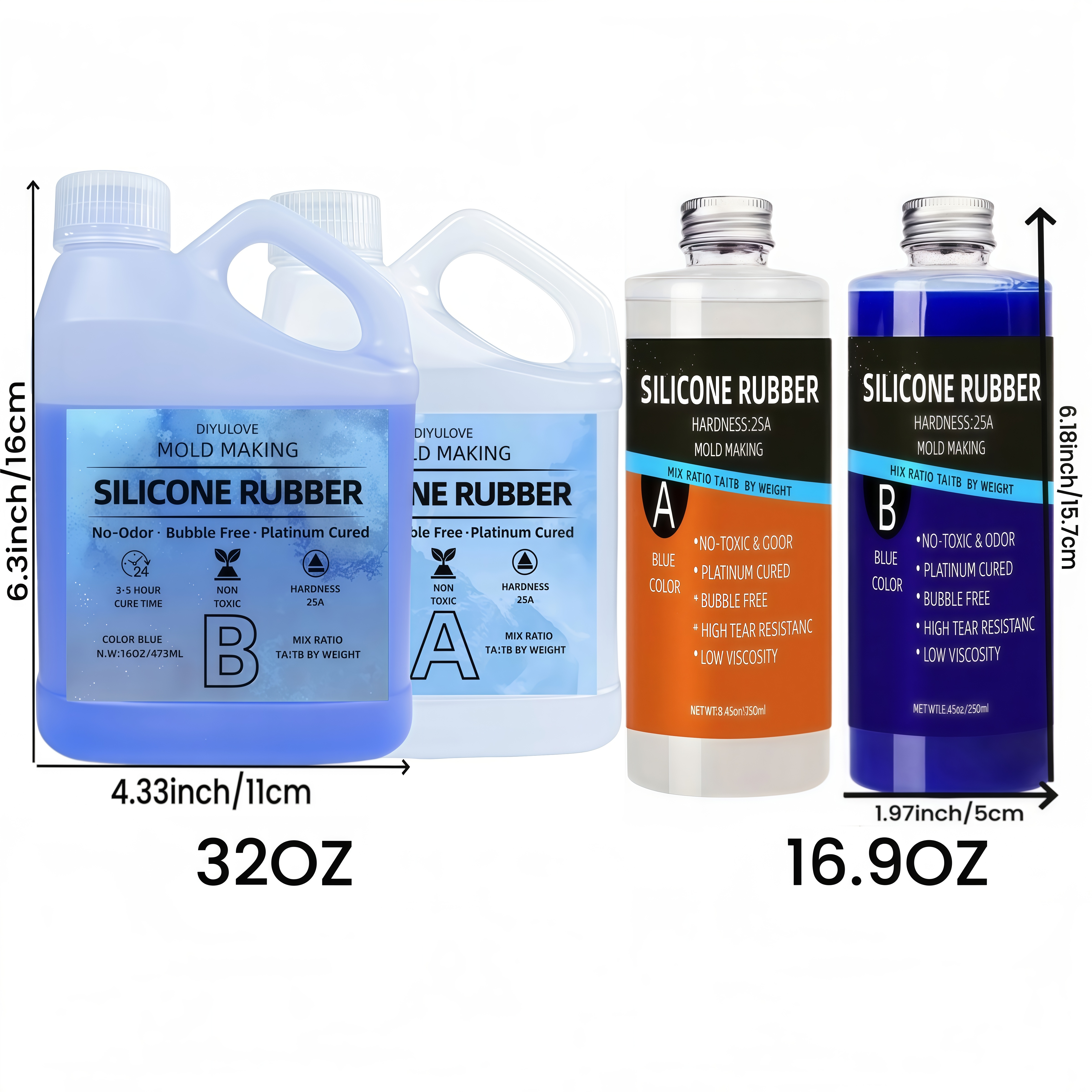 32oz High-Performance Silicone – Melt Pour Soap Base Bewertung und Preis