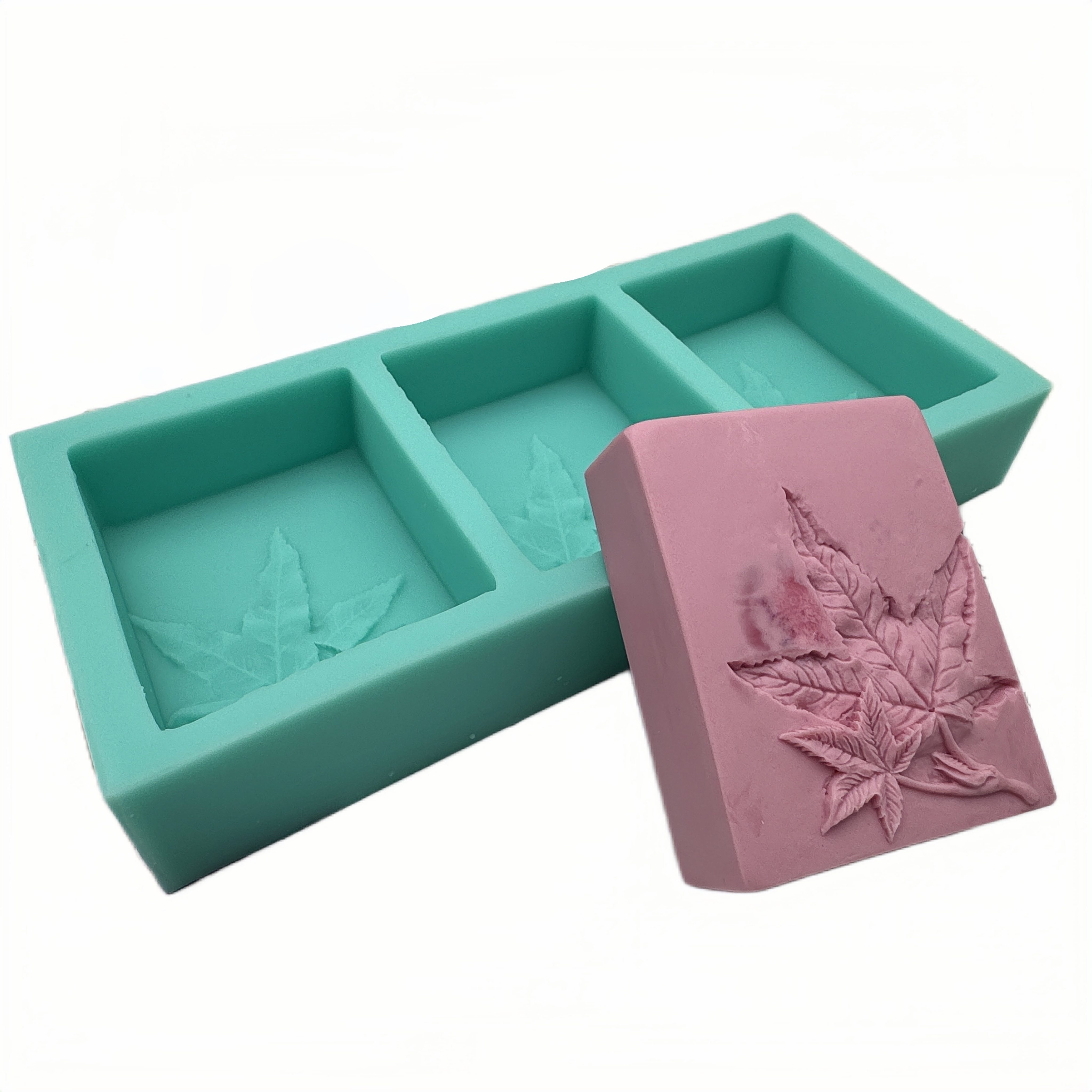 3 Cavities Silicone Flower Soa – Soap Mold Silicone Loaf Bewertung und Preis
